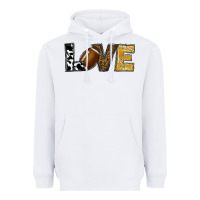 White football love Heavyweight Hoodie - RanaPortraitStore