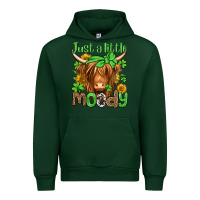 Forest Green just a little moody st patricks day Urban Hoodie - Jasminsmagicworld