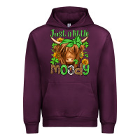 Mauve Wine just a little moody st patricks day Urban Hoodie - Jasminsmagicworld