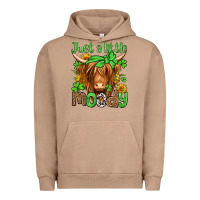 Pigment Burro just a little moody st patricks day Urban Hoodie - Jasminsmagicworld