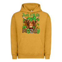 Pigment Peanut Butter just a little moody st patricks day Urban Hoodie - Jasminsmagicworld