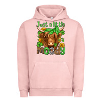 Pigment Salmon just a little moody st patricks day Urban Hoodie - Jasminsmagicworld