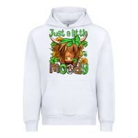 White just a little moody st patricks day Urban Hoodie - Jasminsmagicworld