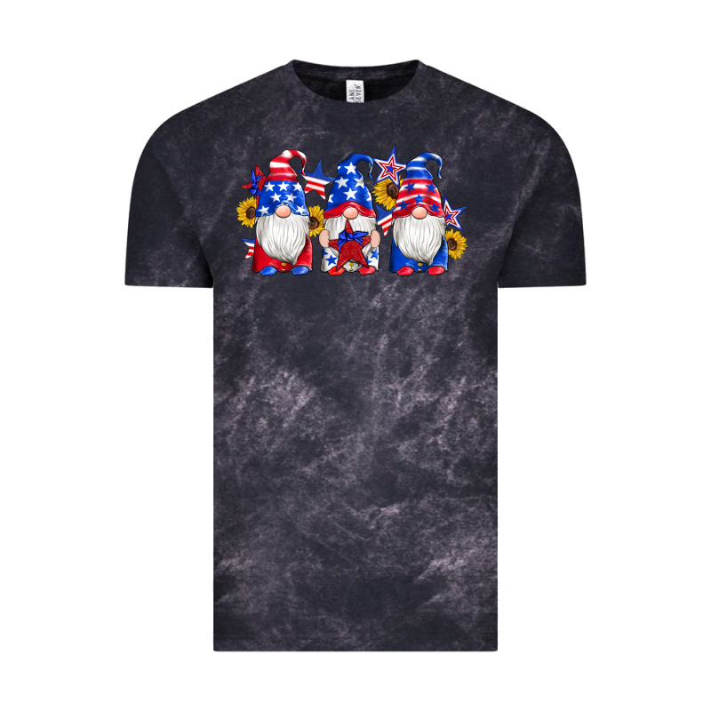 American Flag Gnomes Sunflowers Star Vintage Tee by Artiststas | Teevron