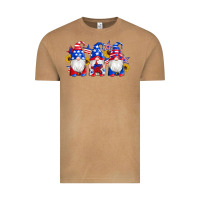 Vintage Camel american flag gnomes sunflowers star Vintage Tee - Artiststas