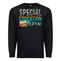 Black special education crew Premium Sweatshirt - texasbilliewilder