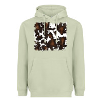 Matcha cowhide background Heavyweight Hoodie - RanaPortraitStore