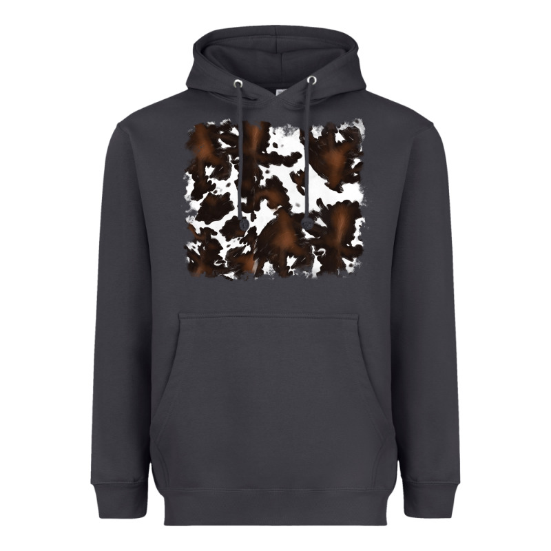 Cowhide Background Heavyweight Hoodie by RanaPortraitStore | Teevron