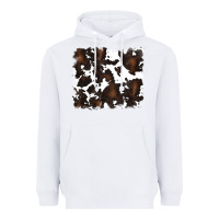 White cowhide background Heavyweight Hoodie - RanaPortraitStore
