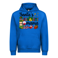 Cobalt santa's favorite mama Urban Hoodie - AdoDesignShop
