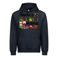 Navy santa's favorite mama Urban Hoodie - AdoDesignShop
