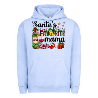 Pigment Grape Ice santa's favorite mama Urban Hoodie - AdoDesignShop