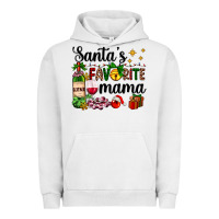 Pigment Lunar Rock santa's favorite mama Urban Hoodie - AdoDesignShop