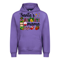 Tulip santa's favorite mama Urban Hoodie - AdoDesignShop