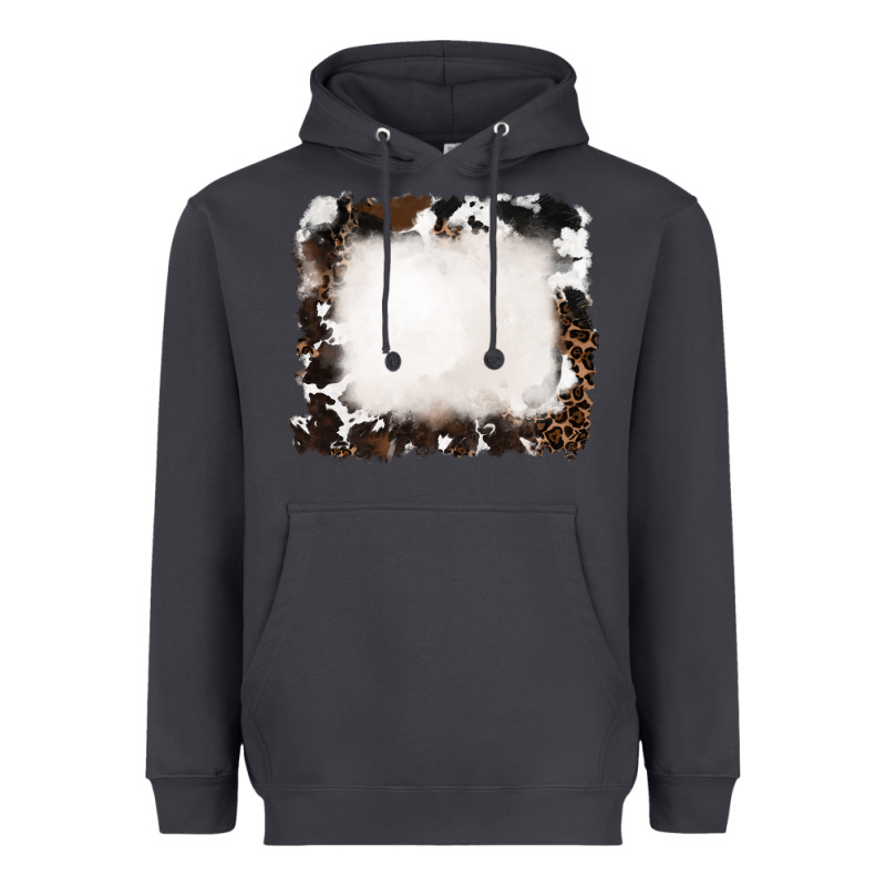 Cowhide And Leopard Background Heavyweight Hoodie by RanaPortraitStore | Teevron