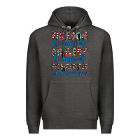Charcoal Heather freedom because of bravery because of selflessness because of you Premium Hoodie - JahusDesignShop