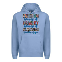 Colony Blue freedom because of bravery because of selflessness because of you Premium Hoodie - JahusDesignShop