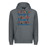 Rock freedom because of bravery because of selflessness because of you Premium Hoodie - JahusDesignShop