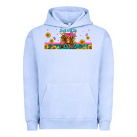 Pigment Grape Ice just a little moody long haired cow Urban Hoodie - Jasminsmagicworld