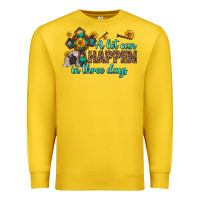 Lemon a lot can happen in three days Premium Sweatshirt - Zillion Design Studio