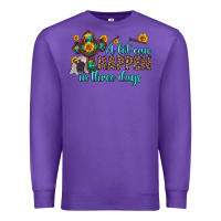 Purple a lot can happen in three days Premium Sweatshirt - Zillion Design Studio