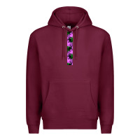 Burgundy Halloween Key Fob Premium Hoodie - BundleAndBundleShop