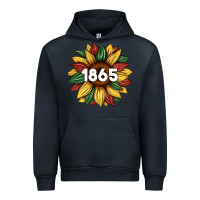 Navy juneteenth 1865 sunflower Urban Hoodie - Artiststas