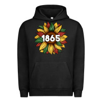 Pigment Black juneteenth 1865 sunflower Urban Hoodie - Artiststas