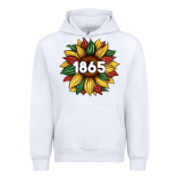 White juneteenth 1865 sunflower Urban Hoodie - Artiststas