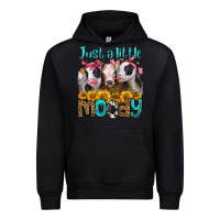 Black just a little moody heifers Urban Hoodie - Jasminsmagicworld