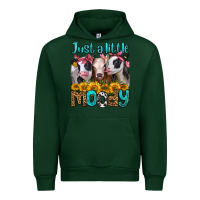 Forest Green just a little moody heifers Urban Hoodie - Jasminsmagicworld