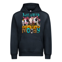 Navy just a little moody heifers Urban Hoodie - Jasminsmagicworld