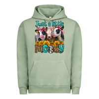 Pigment Oil Green just a little moody heifers Urban Hoodie - Jasminsmagicworld