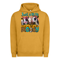 Just A Little Moody Heifers Urban Hoodie | Teevron