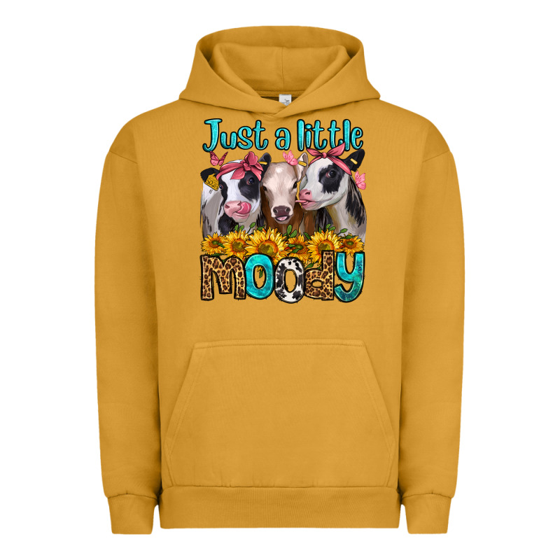 Just A Little Moody Heifers Urban Hoodie by Jasminsmagicworld | Teevron