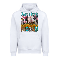 White just a little moody heifers Urban Hoodie - Jasminsmagicworld