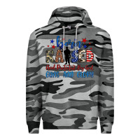 Slate Camo born raised and protected by god guns and glory Premium Hoodie - JahusDesignShop