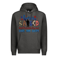 Charcoal Heather born raised and protected by god guns and glory Premium Hoodie - JahusDesignShop