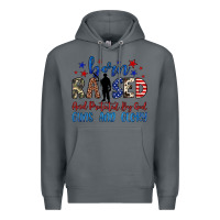Rock born raised and protected by god guns and glory Premium Hoodie - JahusDesignShop