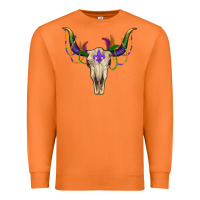 Carrot mardi gras bullskull Premium Sweatshirt - RanaPortraitStore