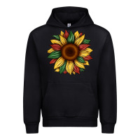 Black juneteenth sunflower Urban Hoodie - Artiststas