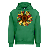 Emerald juneteenth sunflower Urban Hoodie - Artiststas