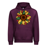 Mauve Wine juneteenth sunflower Urban Hoodie - Artiststas