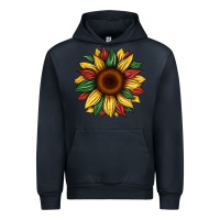 Navy juneteenth sunflower Urban Hoodie - Artiststas