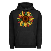 Pigment Black juneteenth sunflower Urban Hoodie - Artiststas