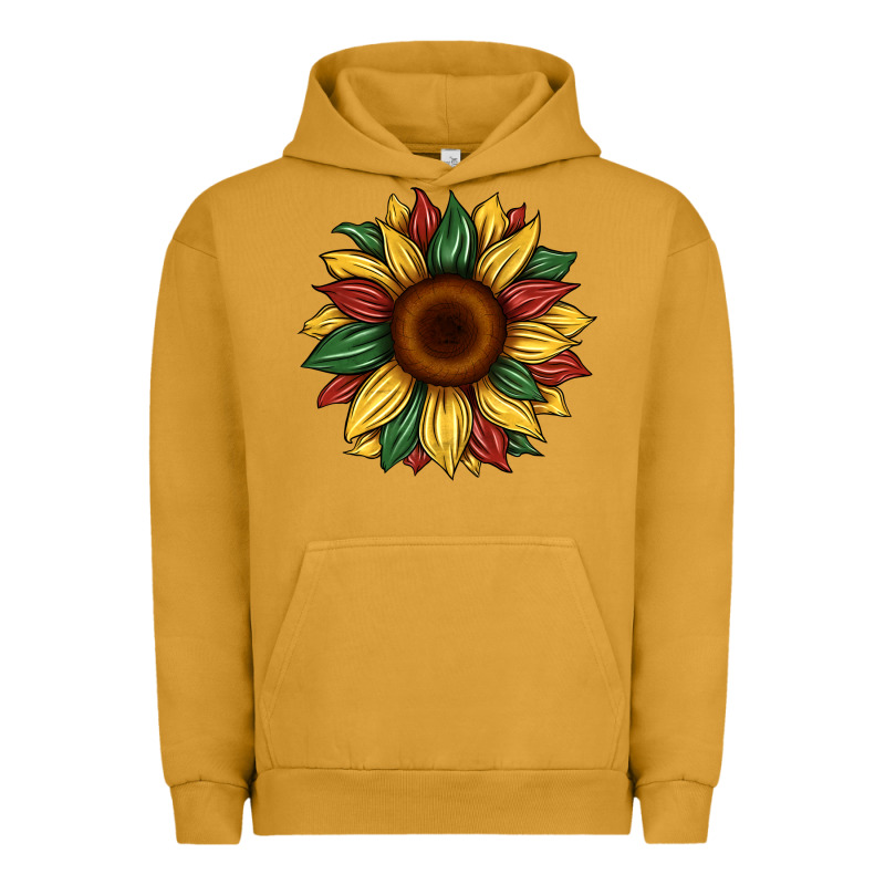 Juneteenth Sunflower Urban Hoodie by Artiststas | Teevron