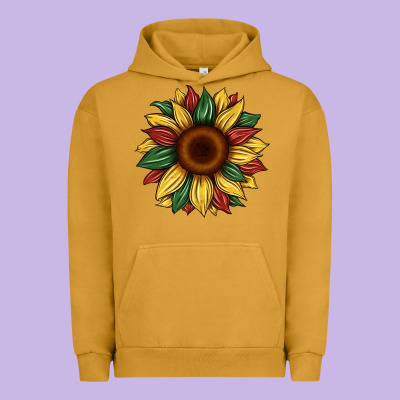 Juneteenth Sunflower Urban Hoodie Designed By Artiststas