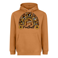 Meerkat football rainbow Heavyweight Hoodie - RanaPortraitStore