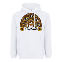 White football rainbow Heavyweight Hoodie - RanaPortraitStore