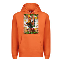 Carrot Christmas rooster Premium Hoodie - Artiststas